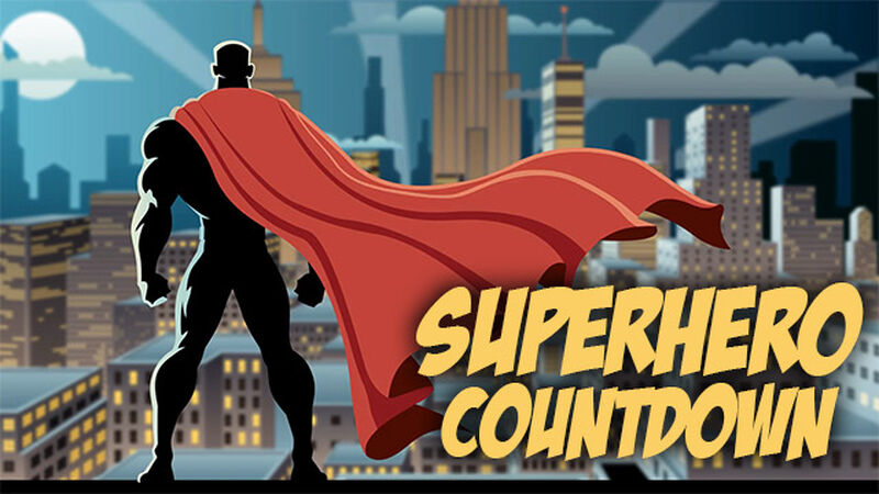 Superhero Countdown